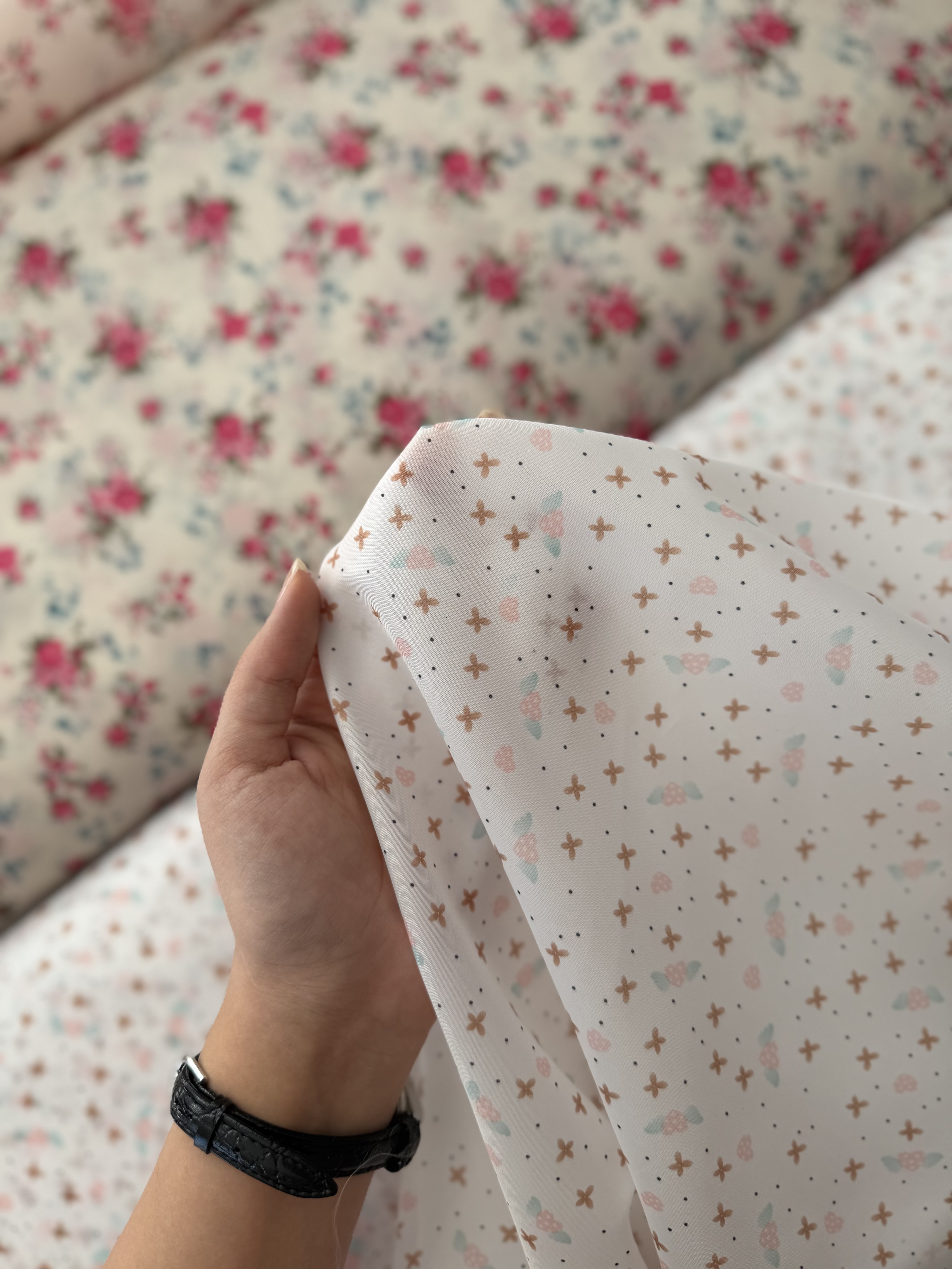 پارچه آستر رویال طرح دار