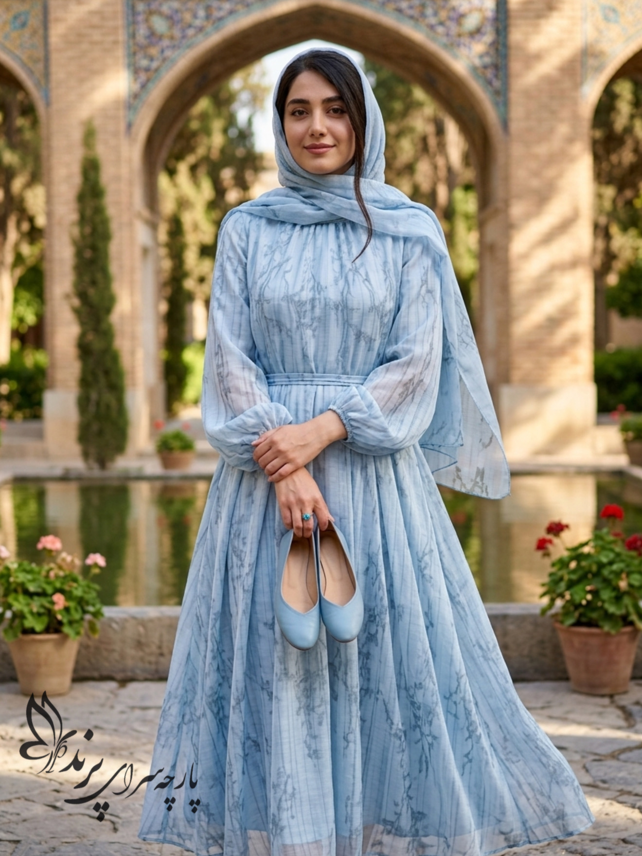 پارچه تنسل ژاکارد
